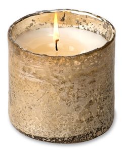 Bourbon Vanilla Matte Gold Artisan Tumbler Candle by Himalayan Trading Post
